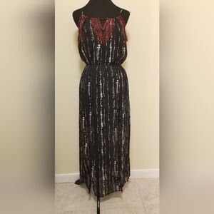 Chiffon Maxi Dress Knox Rose